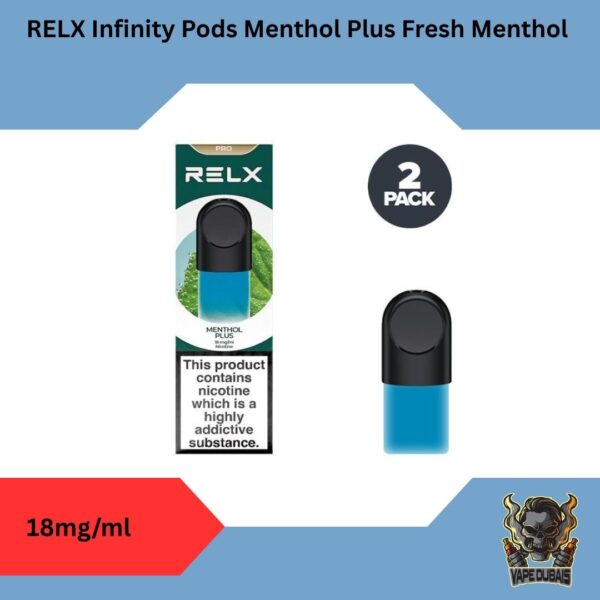 RELX Infinity Pods Menthol Plus Fresh Menthol
