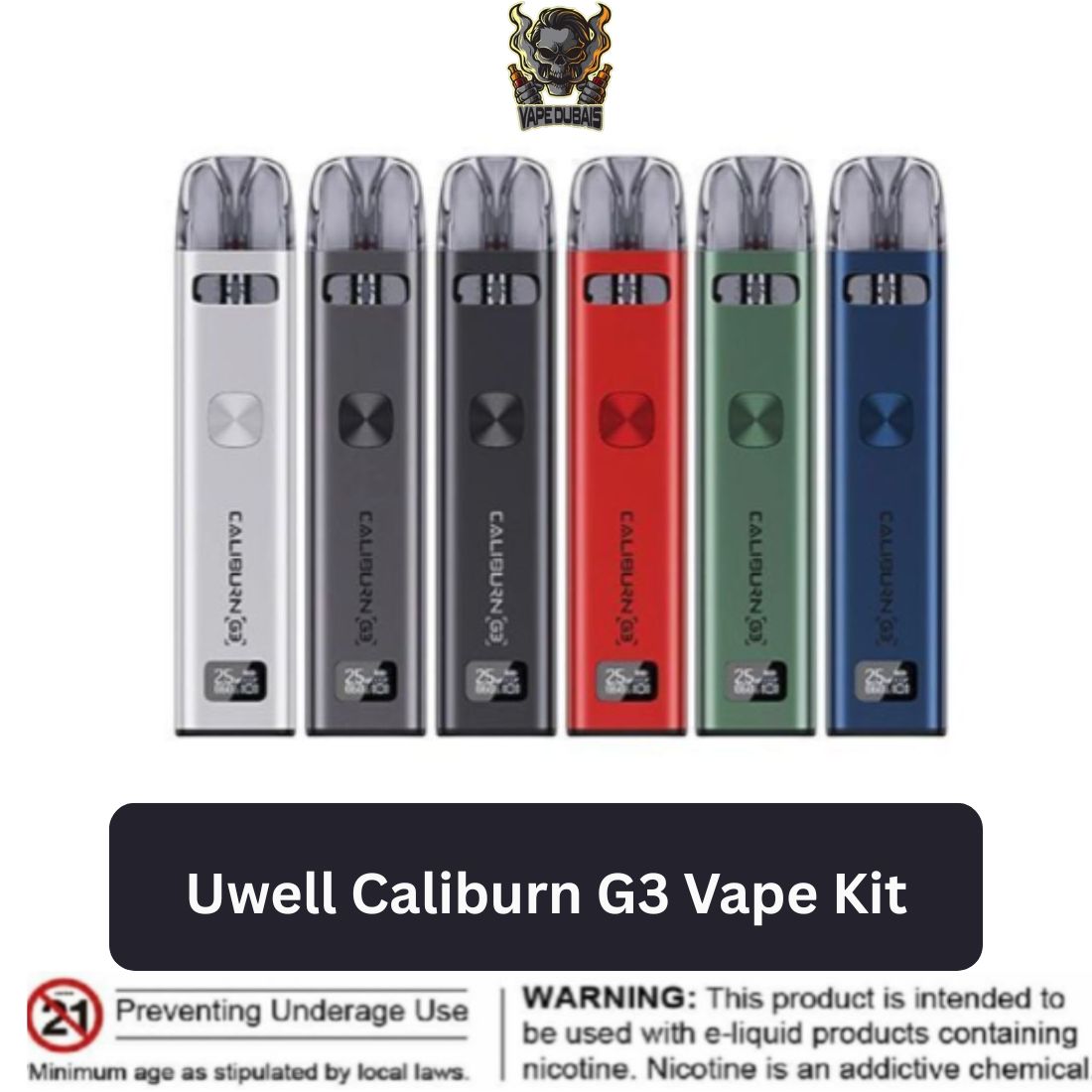 Uwell Caliburn G3 Vape Kit Dubai Uwell Caliburn G3 Vape Kit