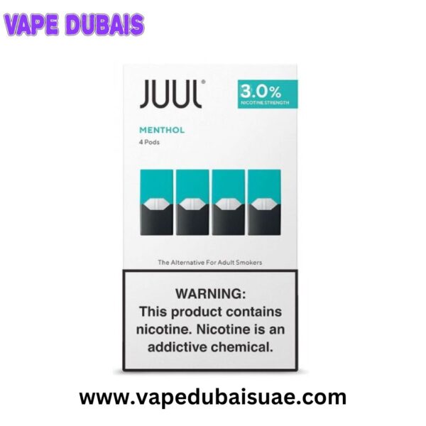 JUUL Pods Menthol 3% 4Pc-Pack