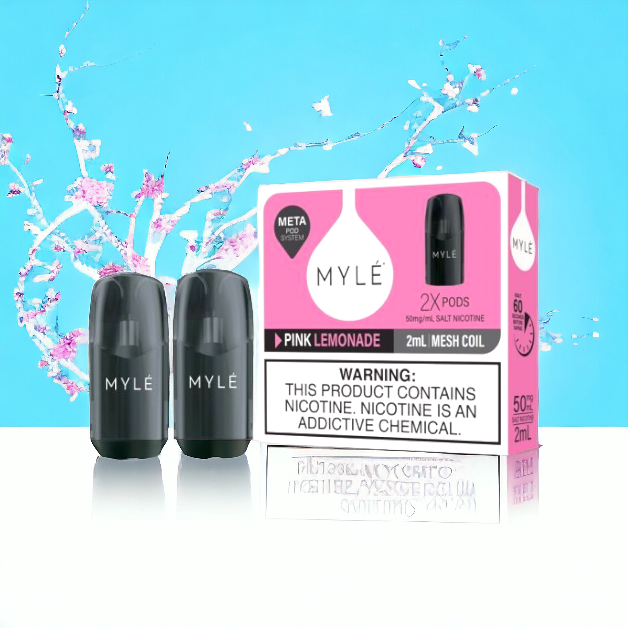 Myle-V5-Pink-Lemonade-Meta-Pods-pack-of-two-2-disposable-magnetic