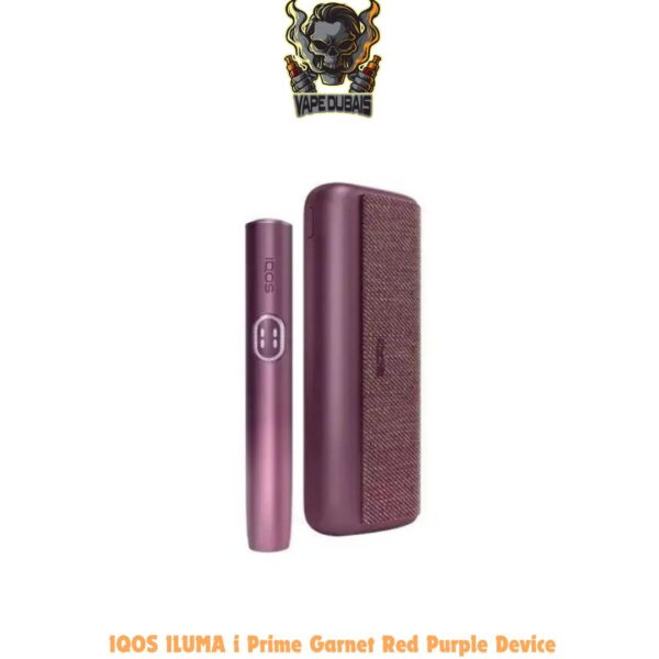 IQOS ILUMA i Prime Garnet Red Purple Device