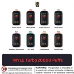 MYLE Turbo 20000 Puffs
