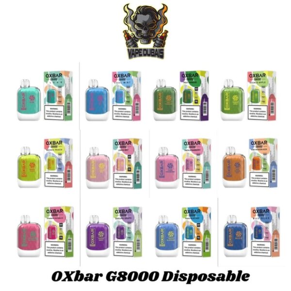 OXBAR G8000 Puffs Disposable