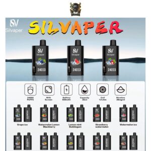 Silvaper 24000 Puffs Disposable Vapes