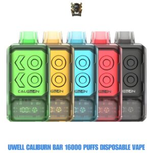 UWELL Caliburn Bar 16000 Puffs Disposable Vape