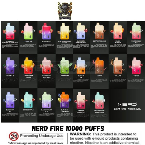 Nerd Fire 10000 Puffs