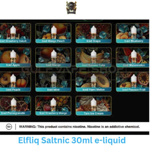 Elfliq Saltnic 30ml e-liquid