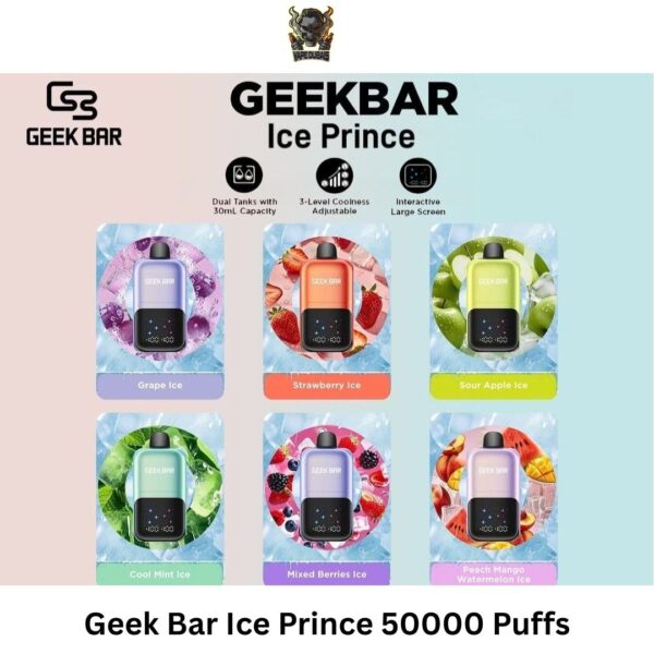 Geek Bar Ice Prince 50000 Puffs