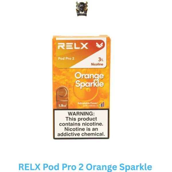 RELX Pod Pro 2 Orange Sparkle