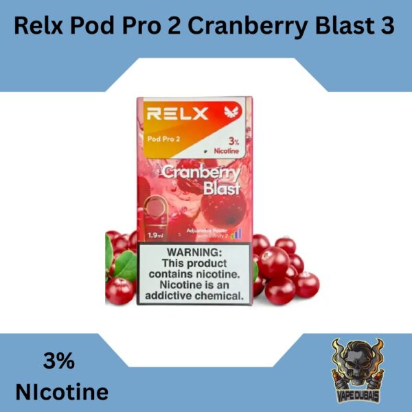 Relx Pod Pro 2 Cranberry Blast