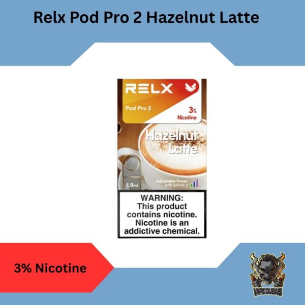 Relx Pod Pro 2 Hazelnut Latte 3%