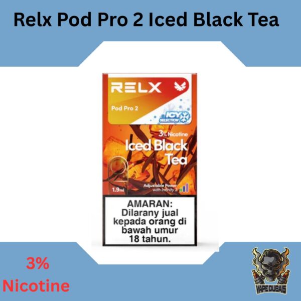 Relx Pod Pro 2 Iced Black Tea 3%