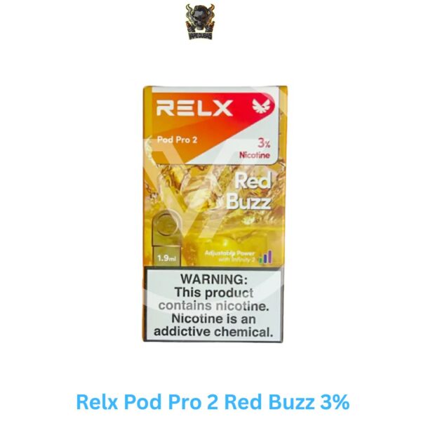 Relx Pod Pro 2 Red Buzz 3%