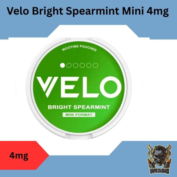 Velo Bright Spearmint Mini 4mg