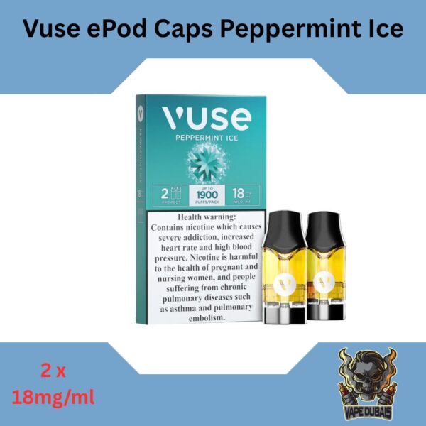 Vuse ePod Caps Peppermint Ice