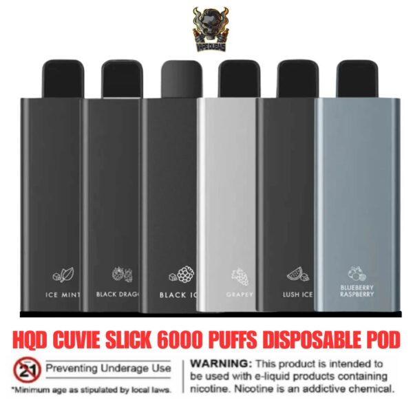 HQD Cuvie Slick 6000 Puffs Disposable