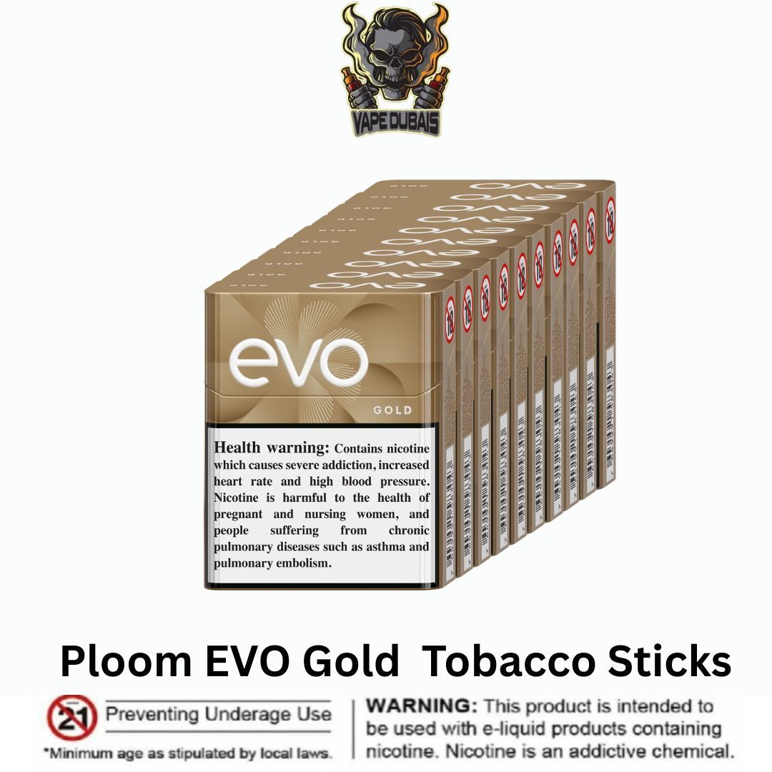 Ploom EVO Gold Tobacco Sticks in UAE Ploom EVO Gold Tobacco Sticks