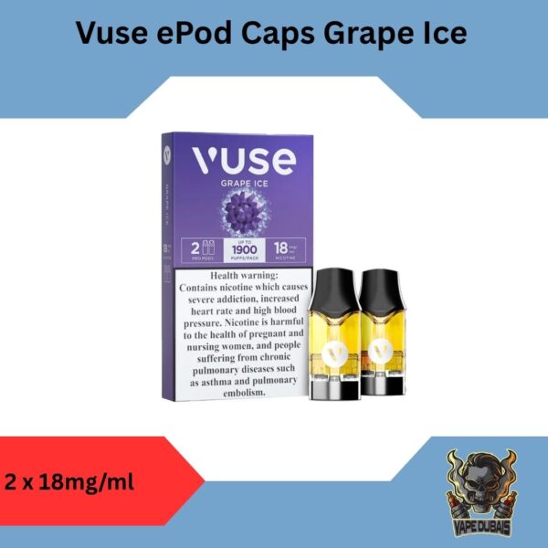 Vuse ePod Caps Grape Ice