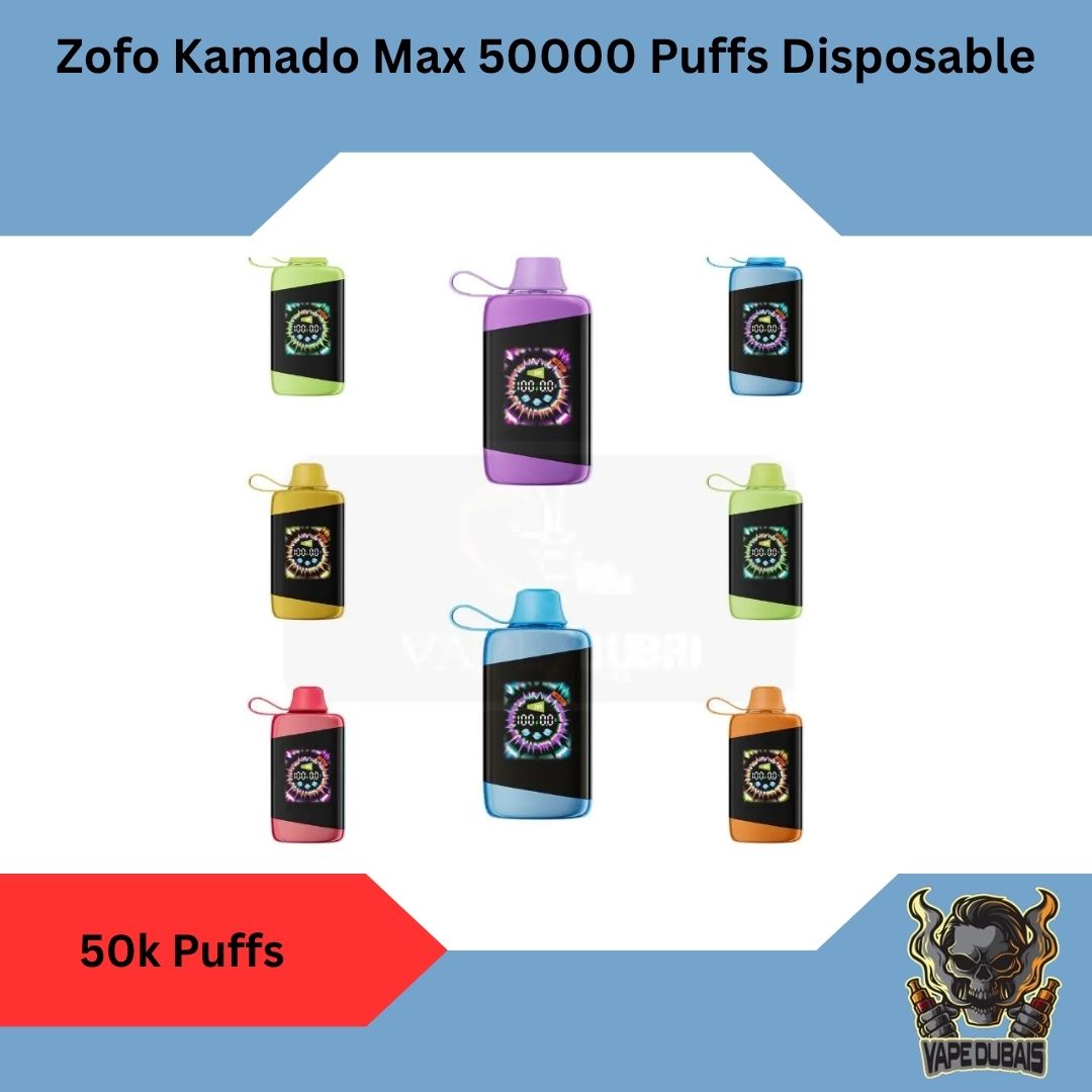 Zofo Kamado Max 50000 Puffs Disposable in Dubai UAE