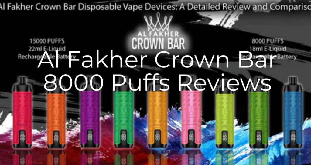 Al Fakher Crown Bar 8000 Puffs