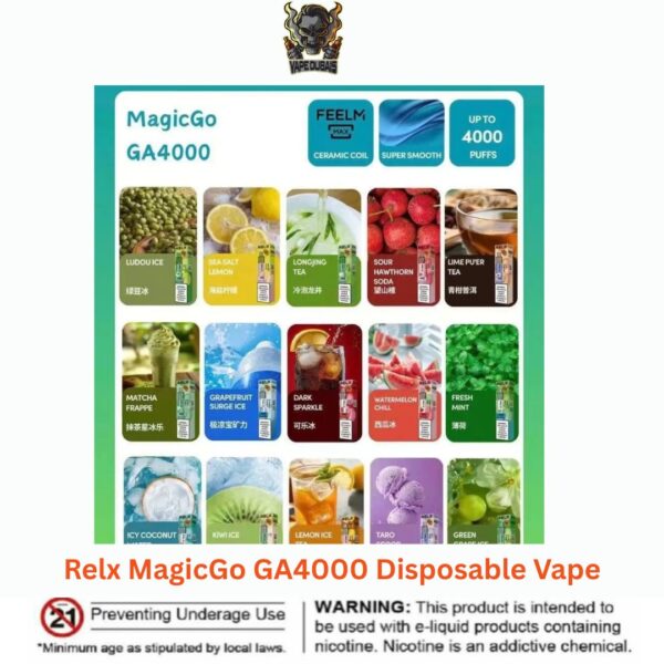 Relx MagicGo GA4000 Disposable