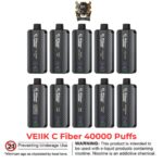 VEIIK C Fiber 40000 Puffs