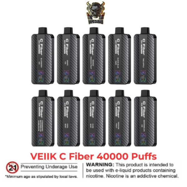 VEIIK C Fiber 40000 Puffs