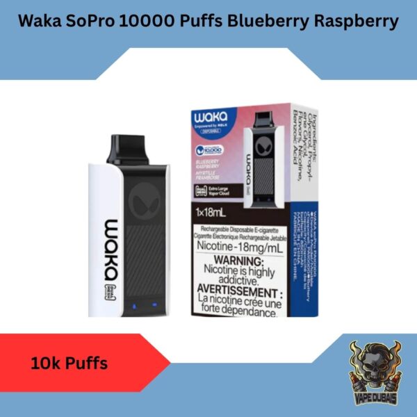 Waka SoPro 10000 Puffs Blueberry Raspberry