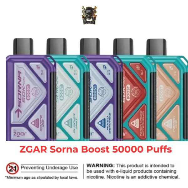 ZGAR Sorna Boost 50000 Puffs