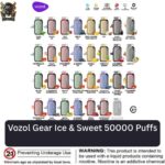 vozol gear ice and sweet Buy VOZOL Gear Power 50000 Puffs In Dubai