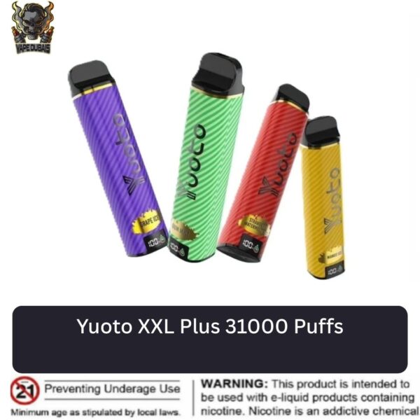 Yuoto XXL Plus 31000 Puffs dubai