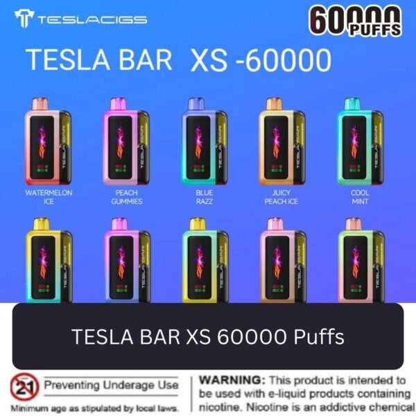 TESLA BAR XS 60000 Puffs