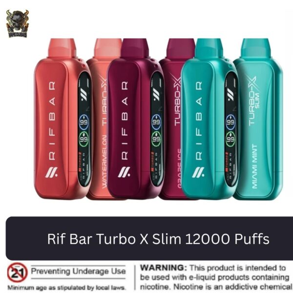 Rif Bar Turbo X Slim 12000 Puffs