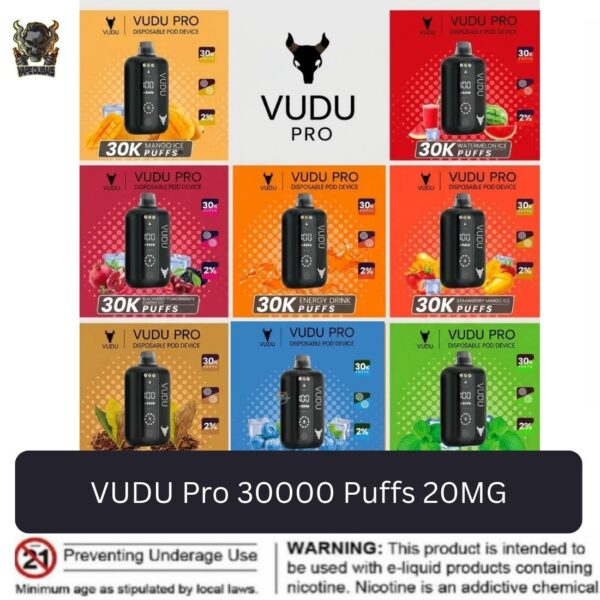 VUDU Pro 30000 Puffs
