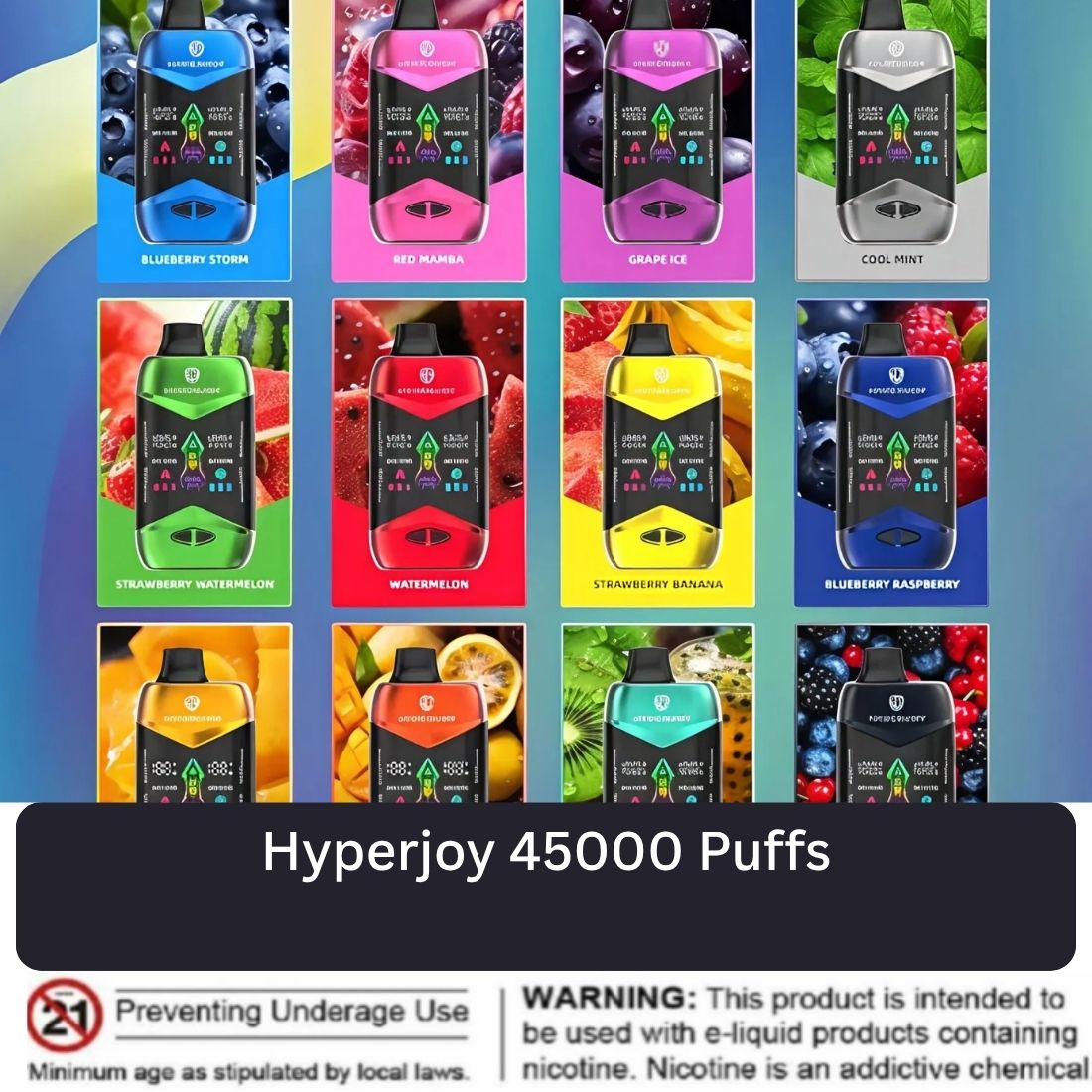 Hyperjoy 45000 Puffs Dubai Hyperjoy 45000 Puffs
