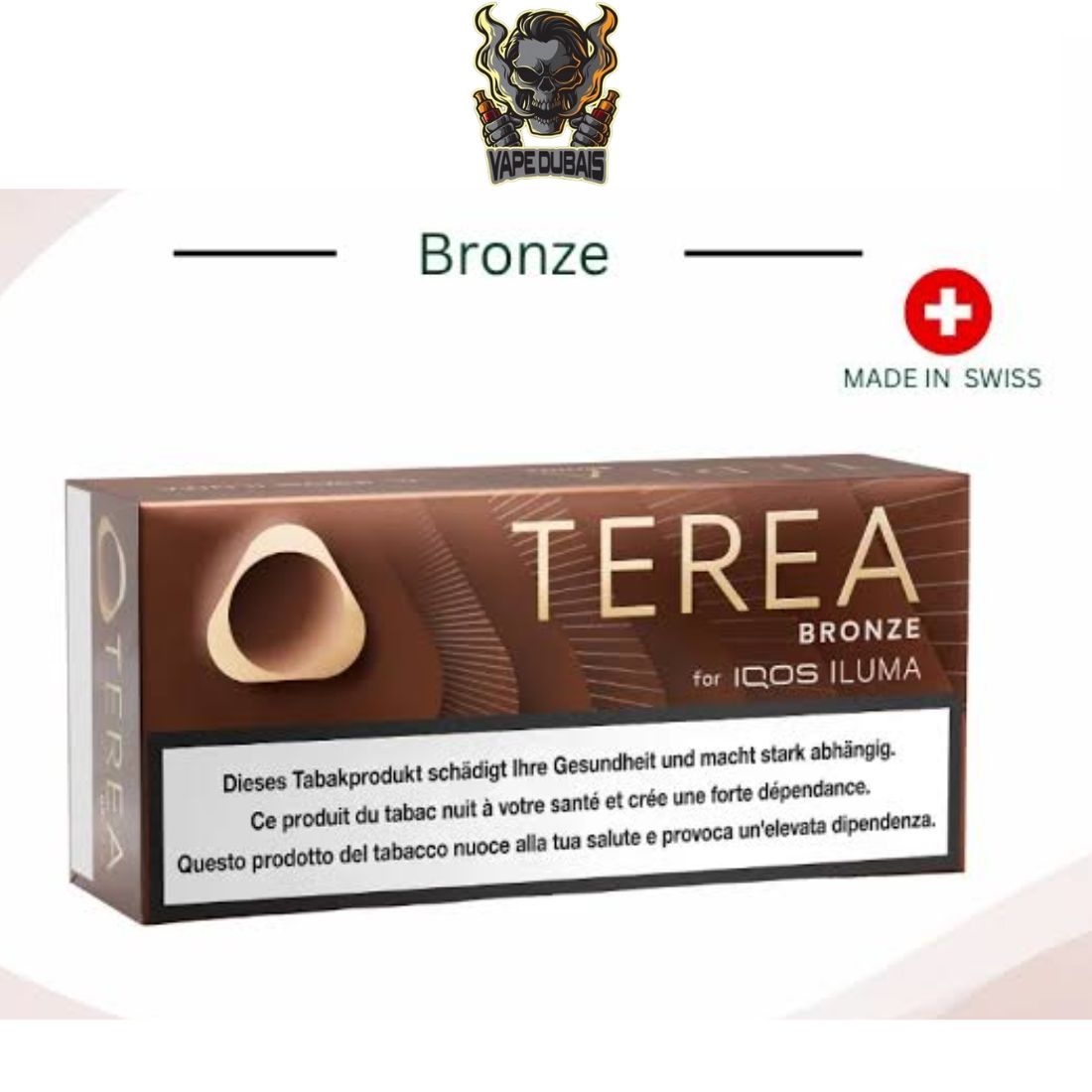IQOS Terea Bronze Swiss Dubai IQOS Terea Bronze Swiss