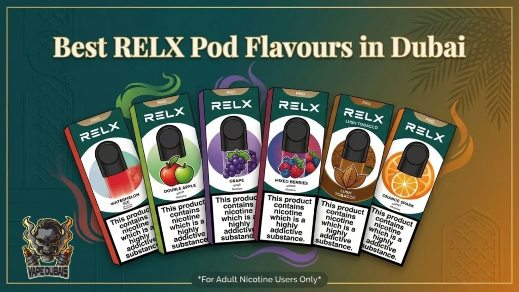 RELX pod flavours