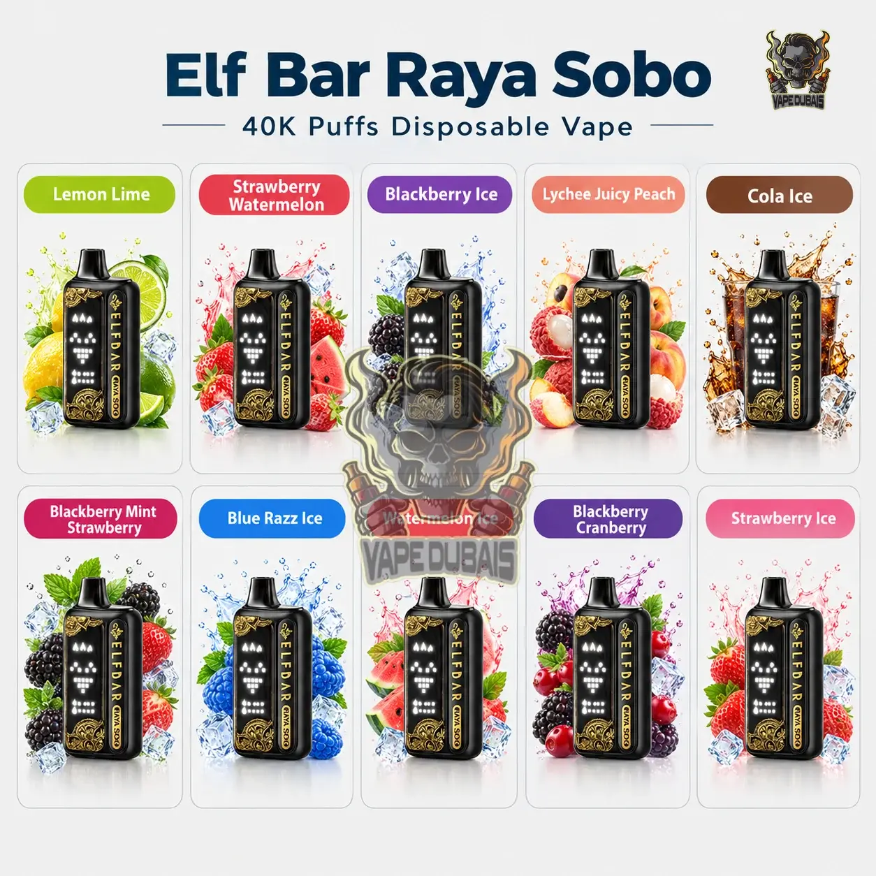 Elf Bar Raya Sobo 40K Puffs Elf Bar Raya Sobo 40K Puffs