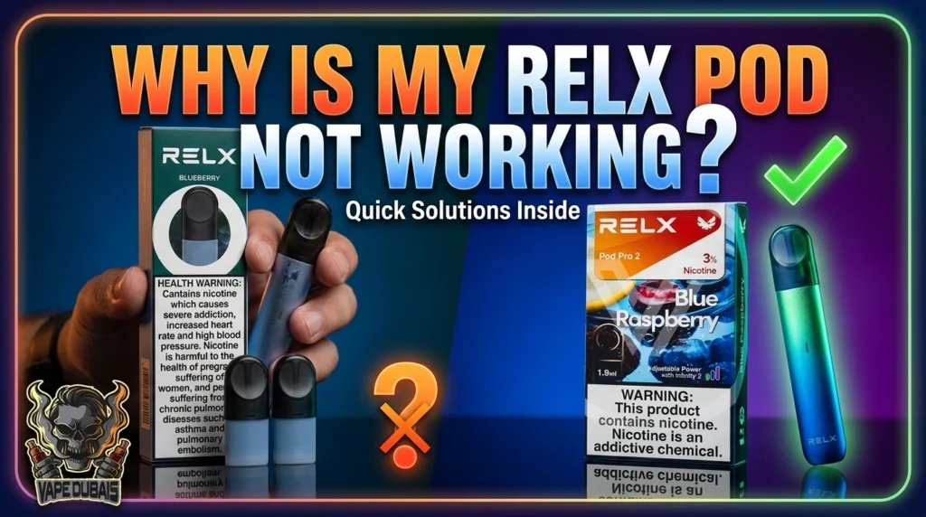 RELX Pod Not Working
