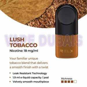 RELX Infinity Pods Lush Tobacco